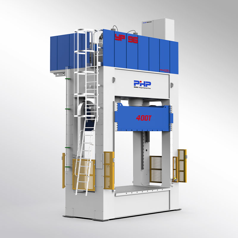 Hennepvilt hydraulische pers met rugleuning