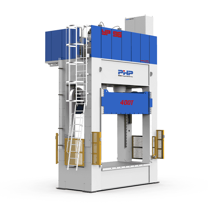 Hennepvilt hydraulische pers met rugleuning
